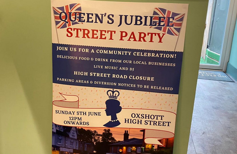 Queen's Jubilee Street Party Poster