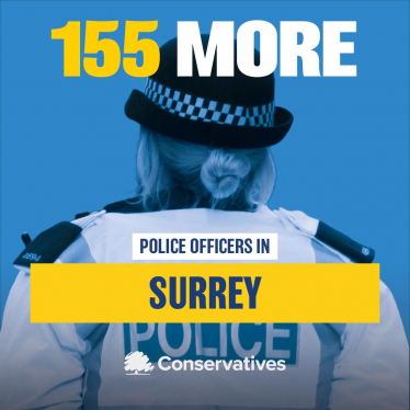 155 extra police officers for Surrey